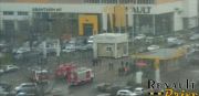 Пожар на заводе Renault в Москве