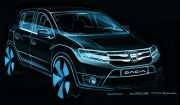 Dacia показала первые эскизы нового Logan, Sandero и Sandero Stepway
