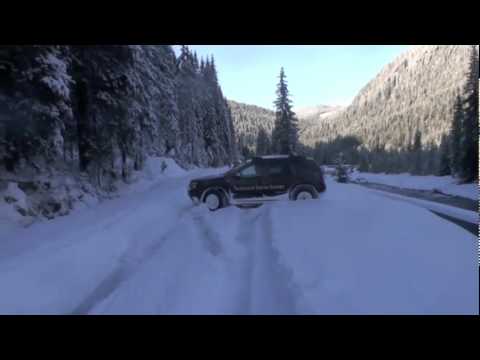 Renault Duster штурмует снег и лед