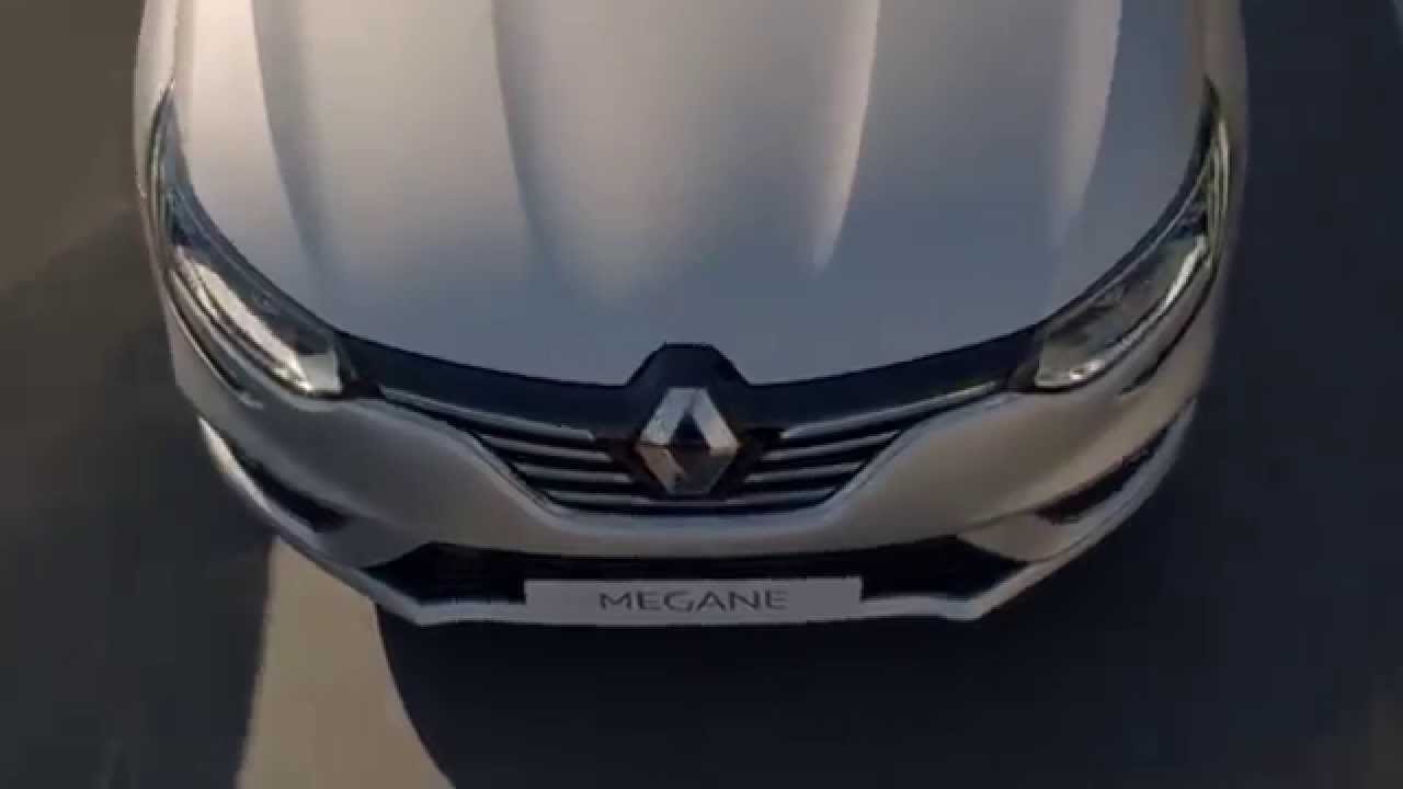 New Renault Megane 2016. Первое видео нового Меган.